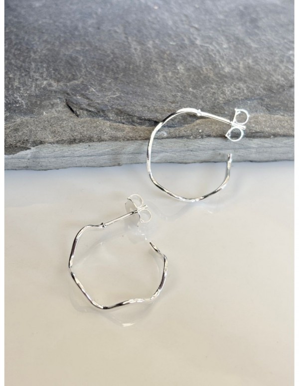 AROS BAÑADOS EN PLATA