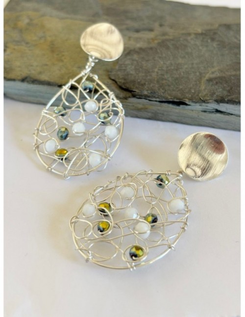 AROS BAÑADOS EN PLATA