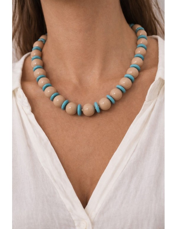 COLLAR BROCHE BAÑADO EN ORO