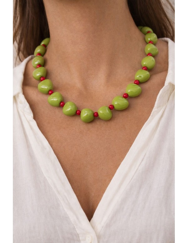 COLLAR BROCHE BAÑADO EN ORO