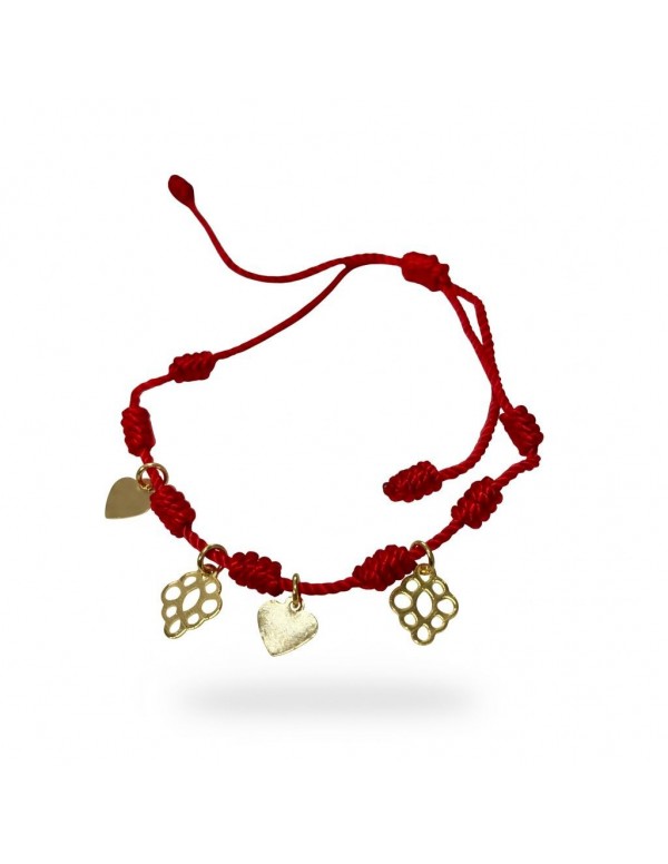 PULSERA BAÑADA EN ORO ROJA