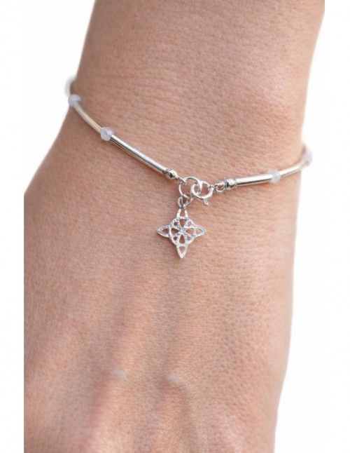 PULSERA BAÑADA EN PLATA 2