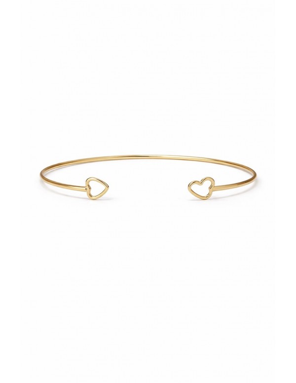 PULSERA BAÑADA EN ORO CORAZON
