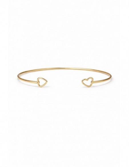 PULSERA BAÑADA EN ORO CORAZON