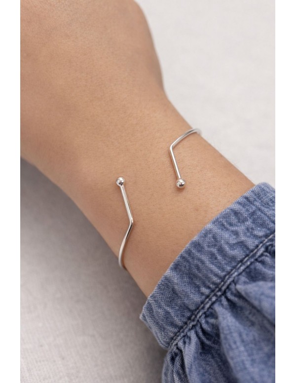 PULSERA BAÑADA EN PLATA