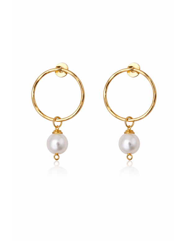 ARO BAÑADO EN ORO PERLA SHELL