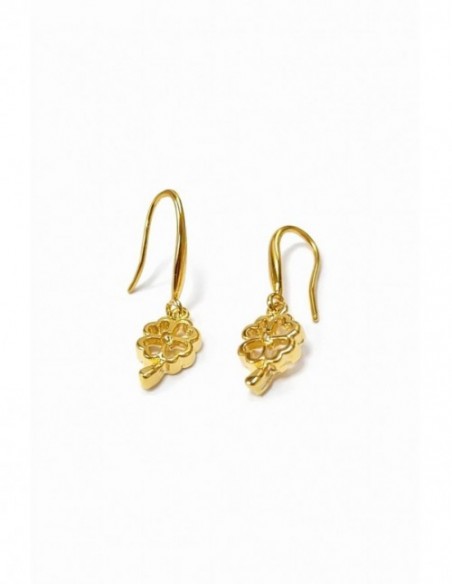 AROS BAÑADOS EN ORO TREBOL