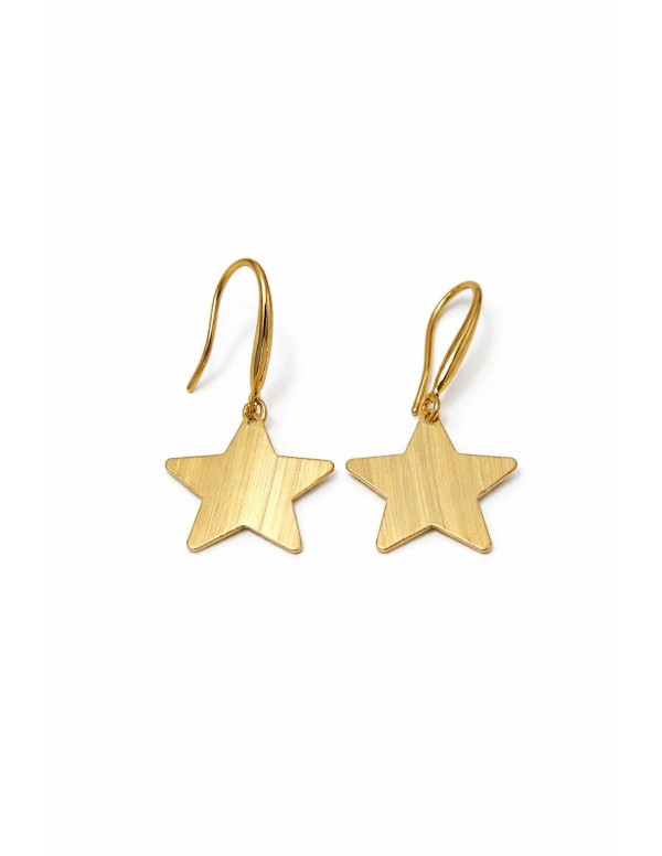 AROS BAÑADOS EN ORO ESTRELLA