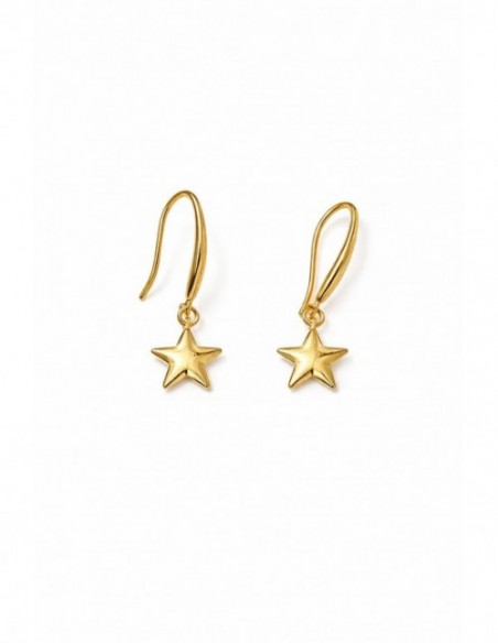 AROS BAÑADOS EN ORO ESTRELLA