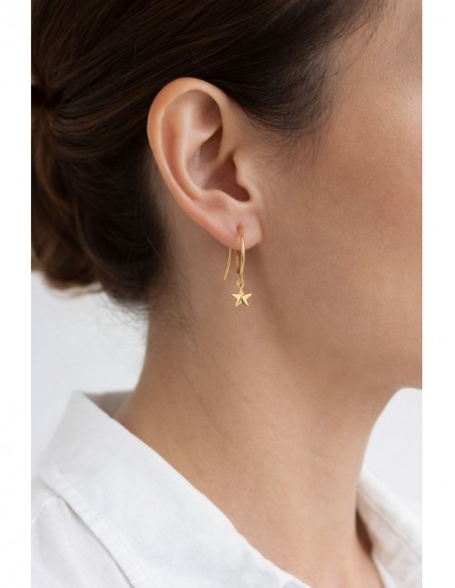 AROS BAÑADOS EN ORO ESTRELLA 2