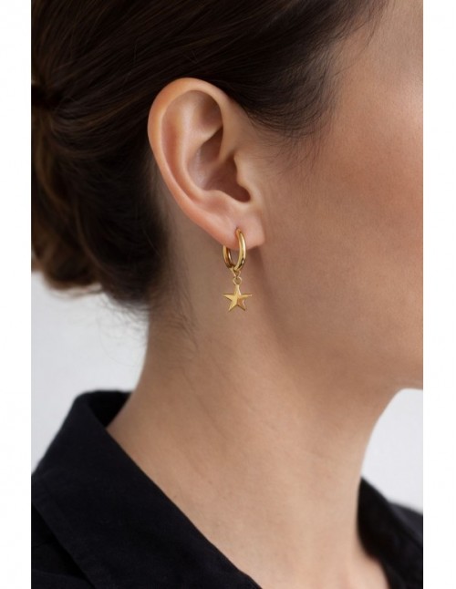 AROS BAÑADOS EN ORO ESTRELLA 2