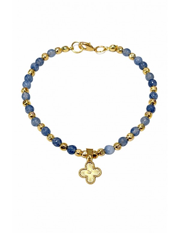 PULSERA BAÑADA EN ORO CRUZ