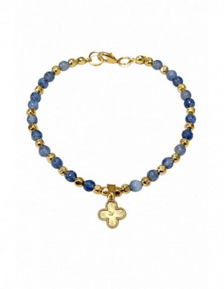 PULSERA BAÑADA EN ORO CRUZ