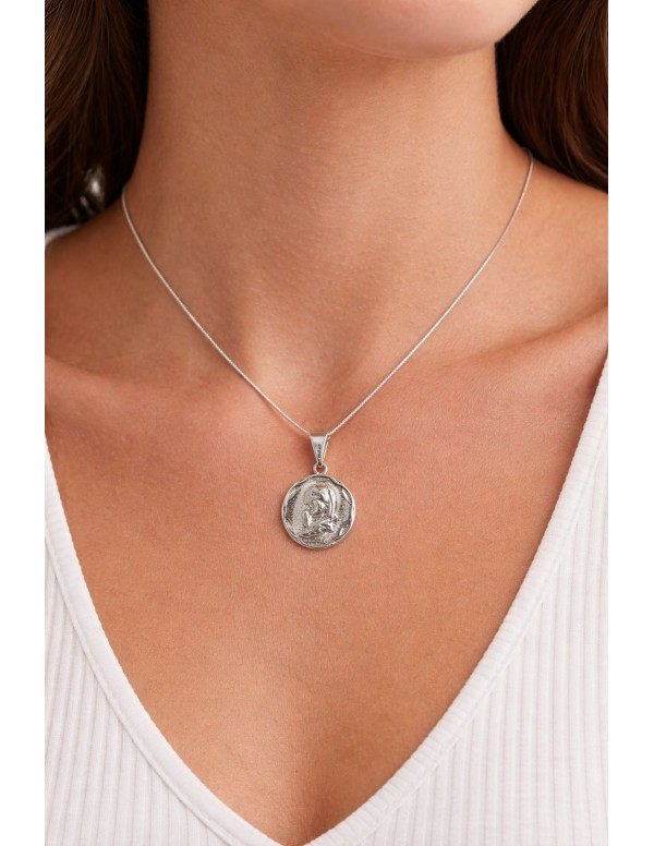 COLLARES BAÑADOS EN PLATA VIRGEN