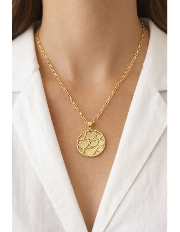 COLLARES BAÑADOS EN ORO