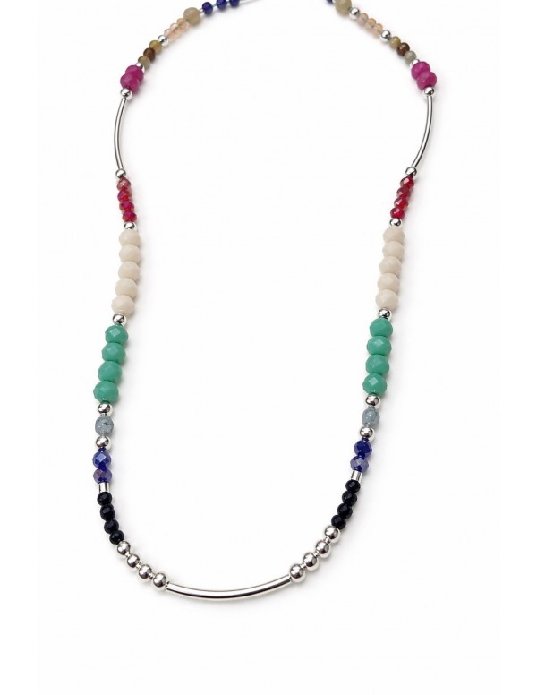 COLLARES BAÑADOS EN PLATA