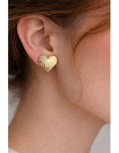 AROS BAÑADOS EN ORO CORAZON 2