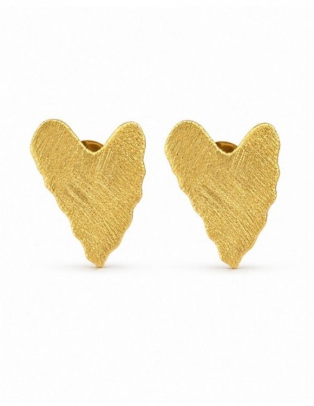 AROS BAÑADOS EN ORO CORAZON