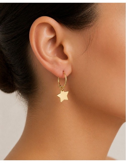 AROS BAÑADOS EN ORO ESTRELLA 2