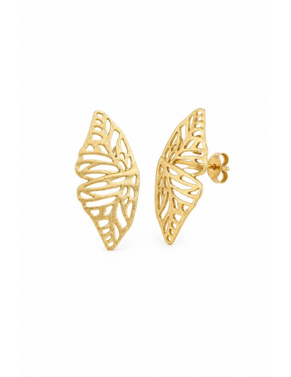 AROS BAÑADOS EN ORO ALAS DE MARIPOSA