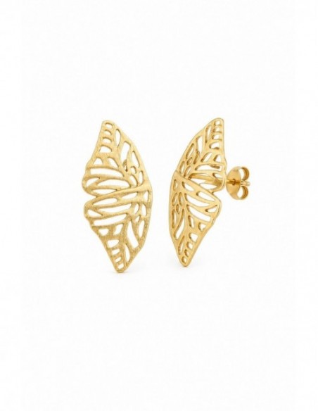 AROS BAÑADOS EN ORO ALAS DE MARIPOSA