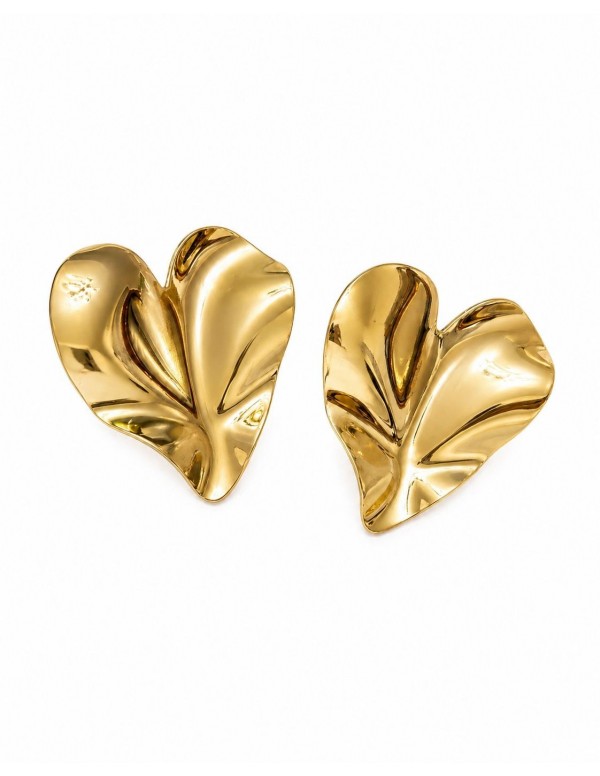 AROS BAÑADOS EN ORO CORAZON