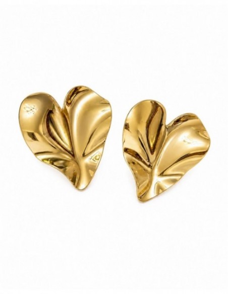 AROS BAÑADOS EN ORO CORAZON