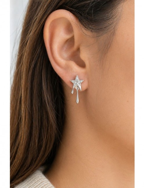 AROS BAÑADOS EN PLATA ESTRELLA 2