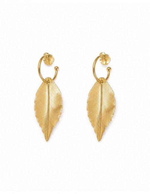 AROS BAÑADOS EN ORO HOJAS