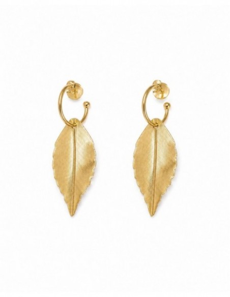 AROS BAÑADOS EN ORO HOJAS