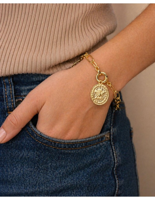 PULSERA BAÑADA EN ORO