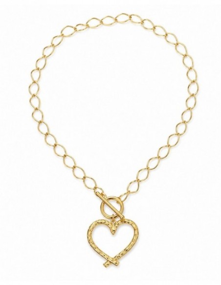 COLLAR BAÑO DE ORO CORAZON