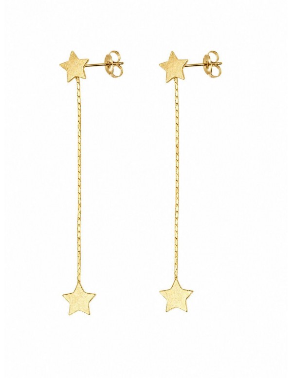 AROS BAÑADOS EN ORO ESTRELLAS