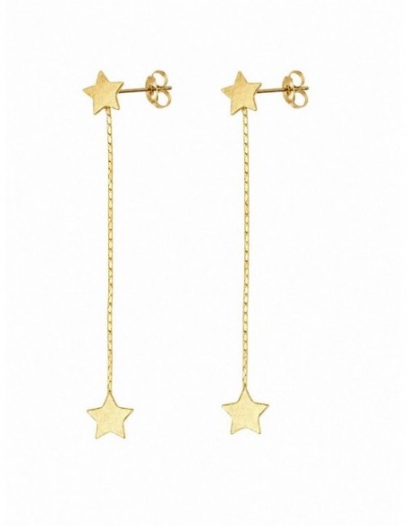 AROS BAÑADOS EN ORO ESTRELLAS