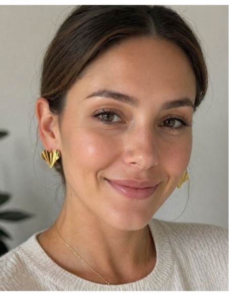 AROS BAÑADOS EN ORO CORAZON