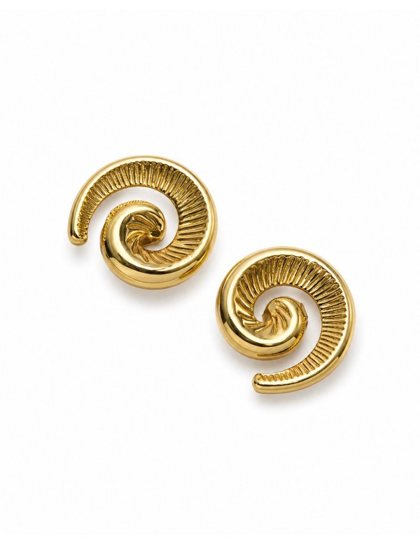 AROS BAÑADOS EN ORO ESPIRAL