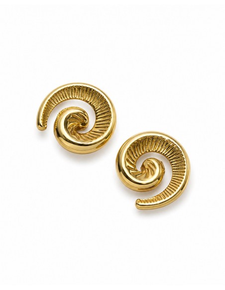 AROS BAÑADOS EN ORO ESPIRAL