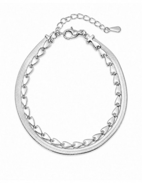 PULSERA BAÑADA EN PLATA