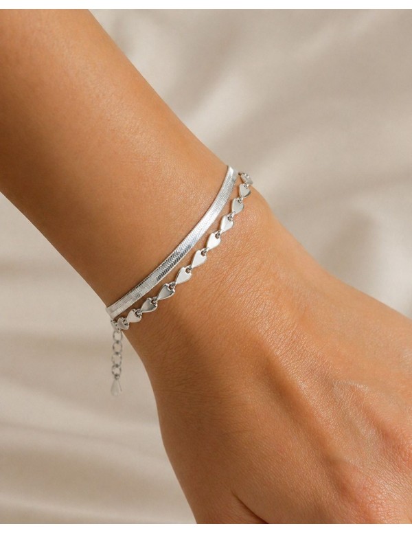 PULSERA BAÑADA EN PLATA