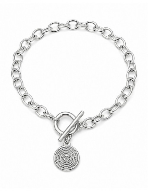 PULSERA BAÑADA EN PLATA PADRE NUESTRO