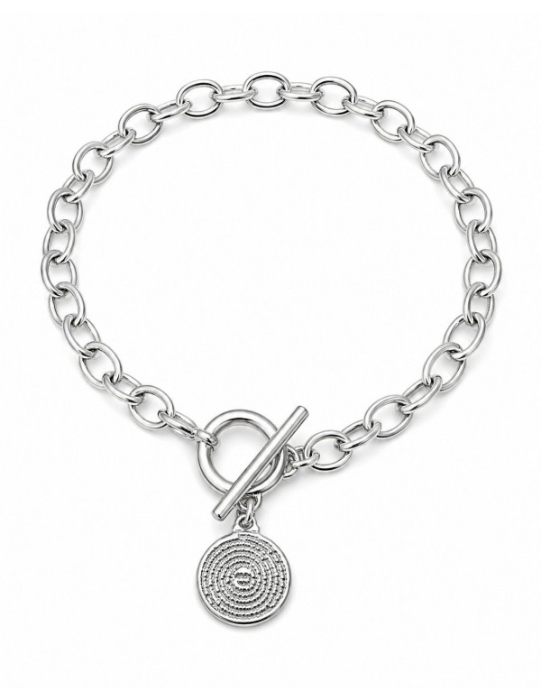 PULSERA BAÑADA EN PLATA PADRE NUESTRO