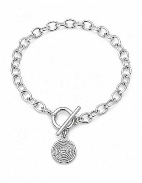 PULSERA BAÑADA EN PLATA PADRE NUESTRO