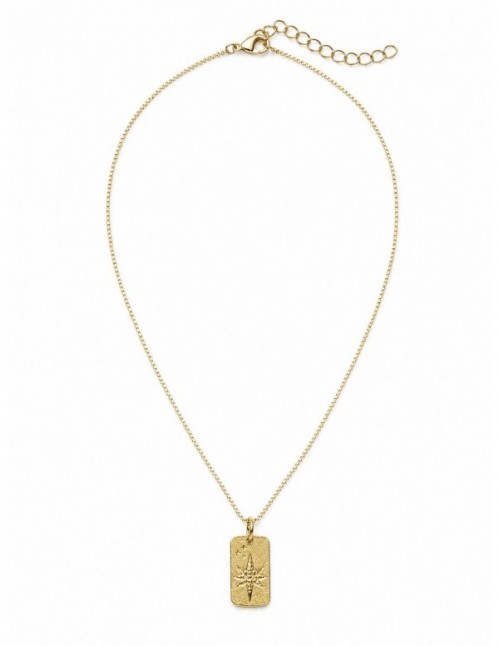 COLLAR BAÑADO EN ORO ESTRELLA