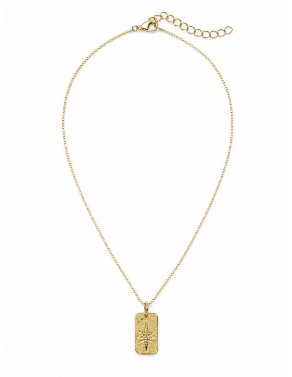 COLLAR BAÑADO EN ORO ESTRELLA