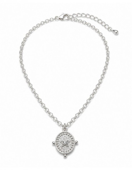 COLLAR BAÑADO EN PLATA ESTRELLA