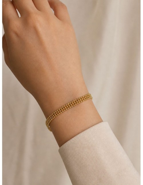 PULSERAS BAÑADAS EN ORO 2