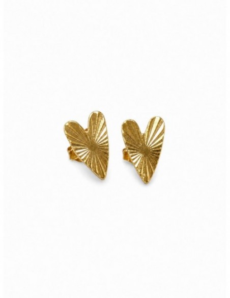 AROS BAÑADOS EN ORO CORAZON