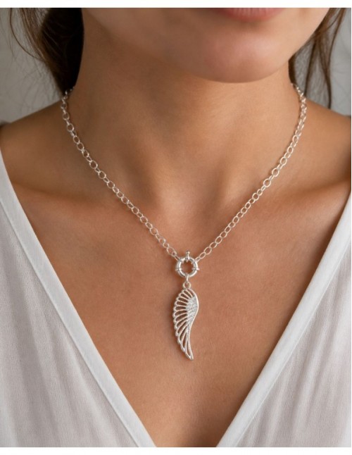 COLLARES BAÑADOS EN PLATA ALA 2