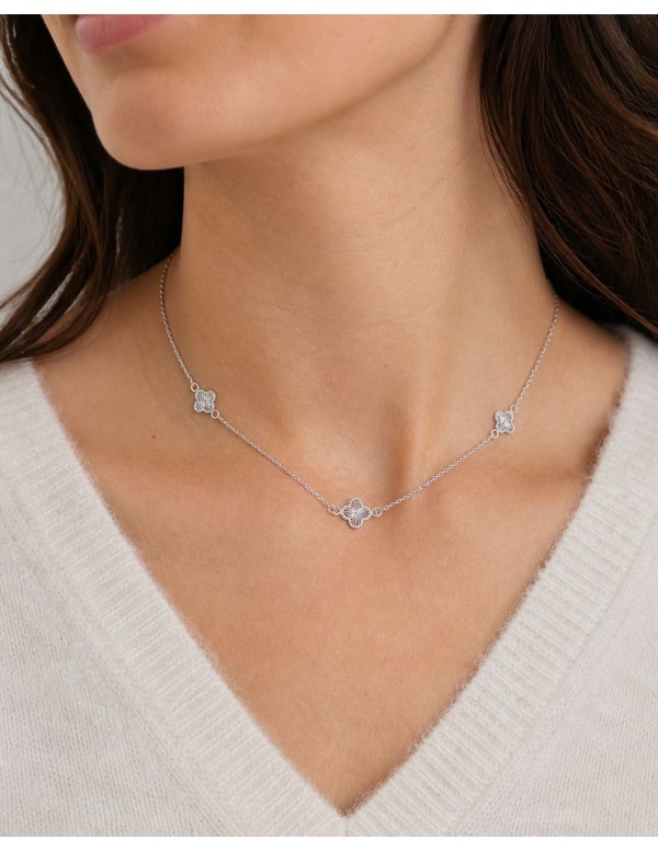 COLLARES BAÑADOS EN PLATA