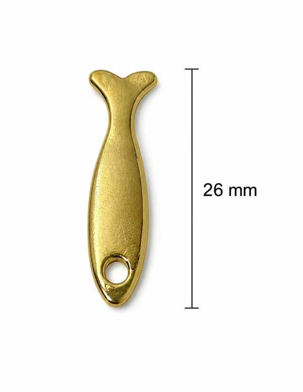 DIJE BAÑO DE ORO PEZ